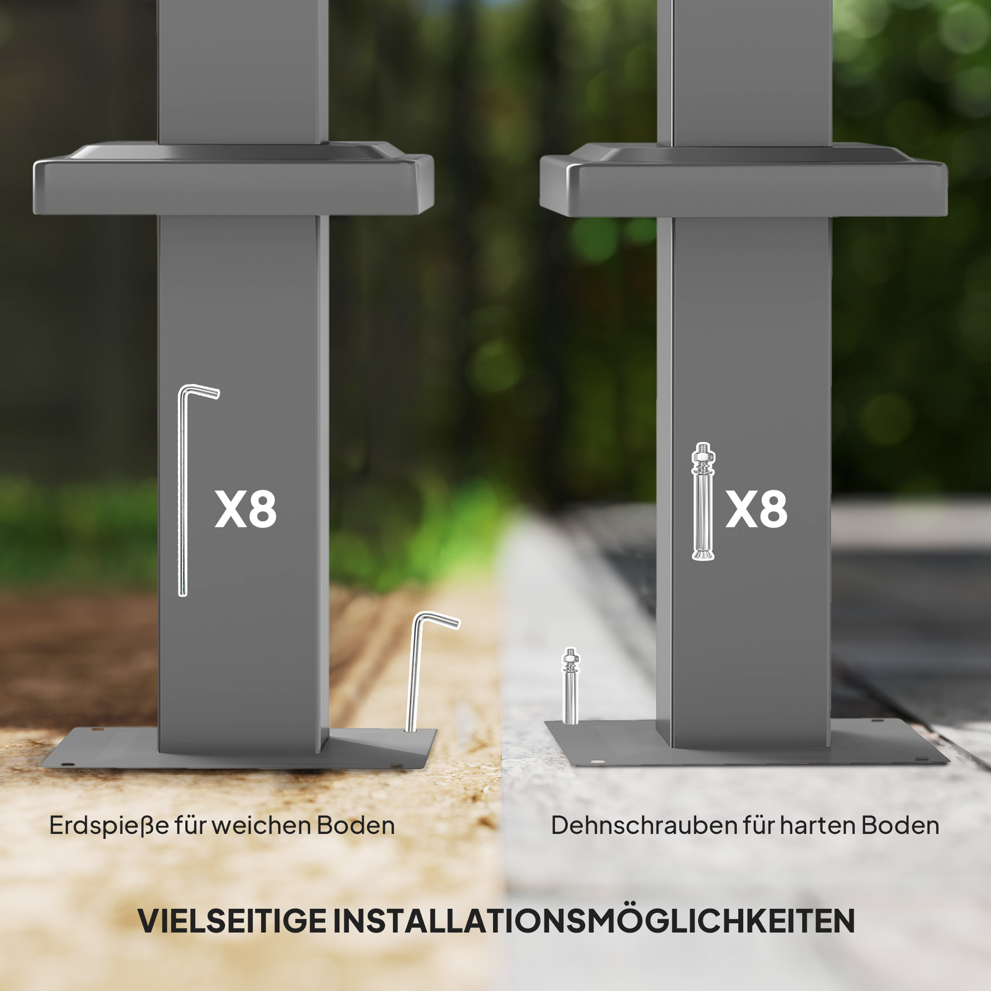 3 x 3 m Garten-Pergola mit einziehbarem Dach, Pavillon, Baldachin für Schatten, UPF30+, Beige