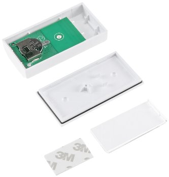 Funk-Klingeltaster "Pilota Porta" IP55, mit Namensfeld, Batteriebetrieb