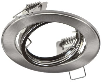 Einbaustrahler "ST-88 Eco" schwenkbar, für 50mm Leuchtmittel, Chrom matt Einbaustrahler "ST-88 Eco" schwenkbar, für 50mm Leuchtmittel, Chrom matt