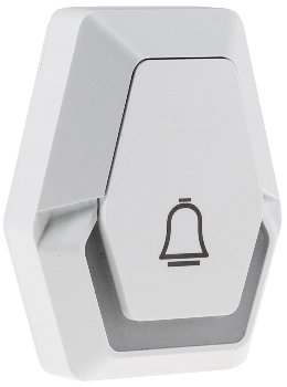 Funk-Klingeltaster "Pilota Porta", Batteriebetrieb, IP55