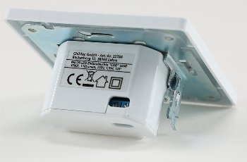 MILOS LED-Einbauleuchte "COB" weiß matt, 80x80mm, 3000k, warmweiß, 55Lumen