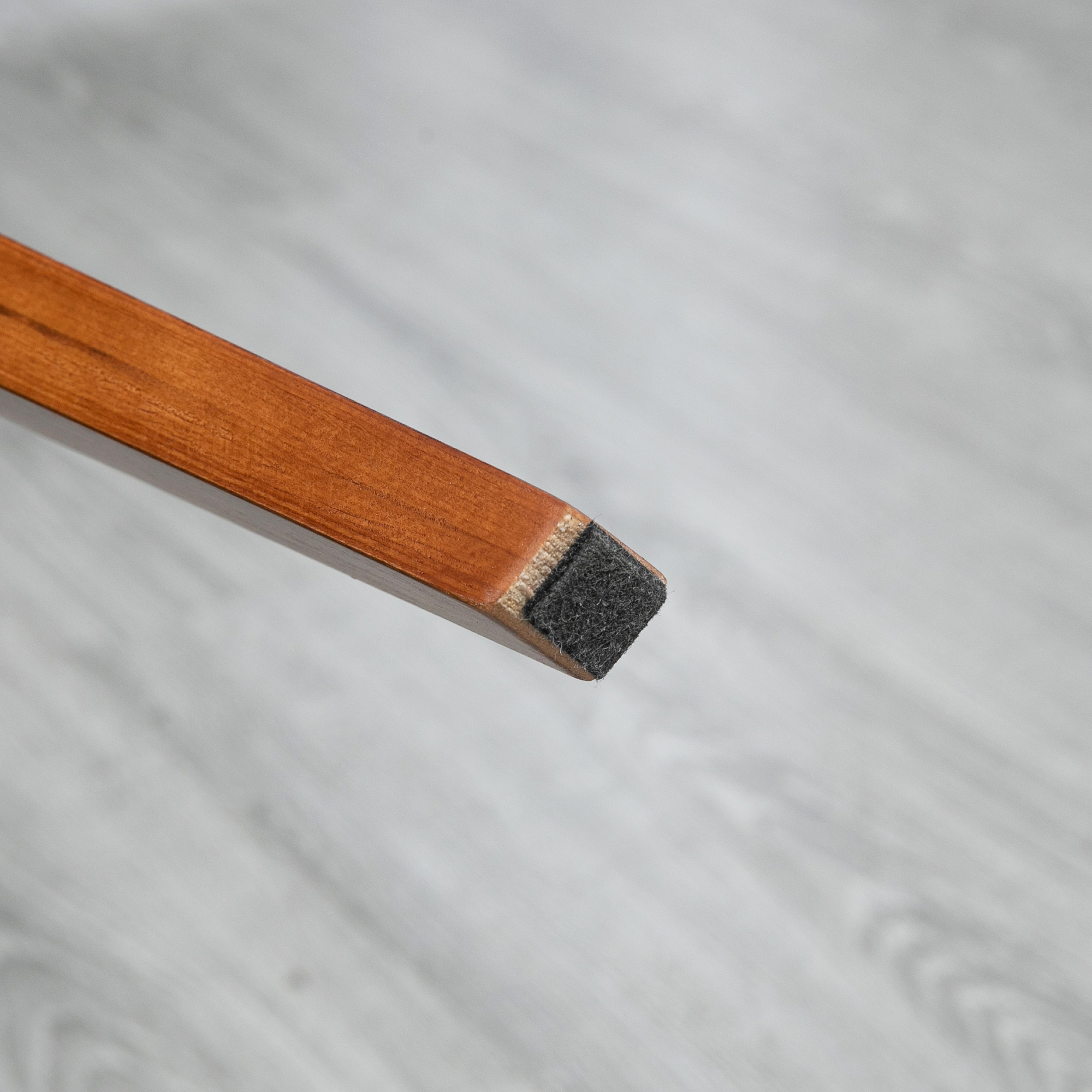 2er-Set Vintage-Esszimmerstühle, Holz, Stoffbezug, Schaumstoff, Schwarz