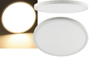LED Deckenleuchte "Santano 36w", Ø 40cm, 36W, 3500lm, 3000K warmweiß LED Deckenleuchte "Santano 36w", Ø 40cm, 36W, 3500lm, 3000K warmweiß