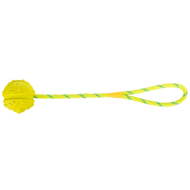 Trixie Naturgummiball am Band, schwimmend - 7 cm Trixie Naturgummiball am Band, schwimmend - 7 cm