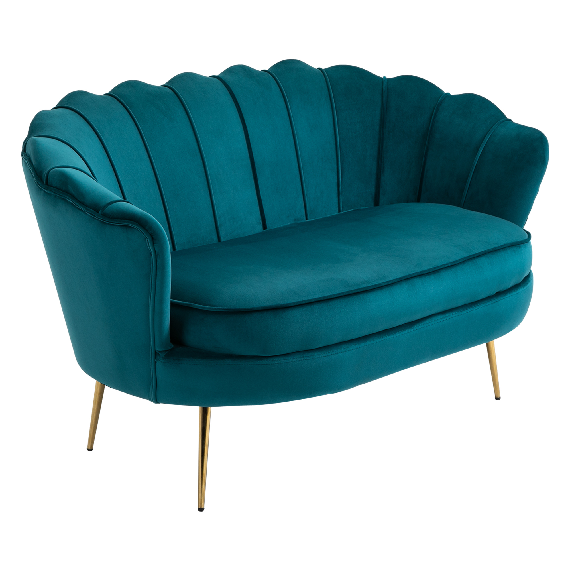 2-Sitzer-Sofa, Couch, Polstersofa, Samtoptik, Doppelsofa, bis 150 kg belastbar, 130 x 77 x 77 cm, Dunkelgrün 2-Sitzer-Sofa, Couch, Polstersofa, Samtoptik, Doppelsofa, bis 150 kg belastbar, 130 x 77 x 77 cm, Dunkelgrün