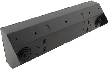 4-fach Steckdosenblock + 2x USB, schwarz, 250V~/ 16A, Aufbaumontage, USB 3,1A