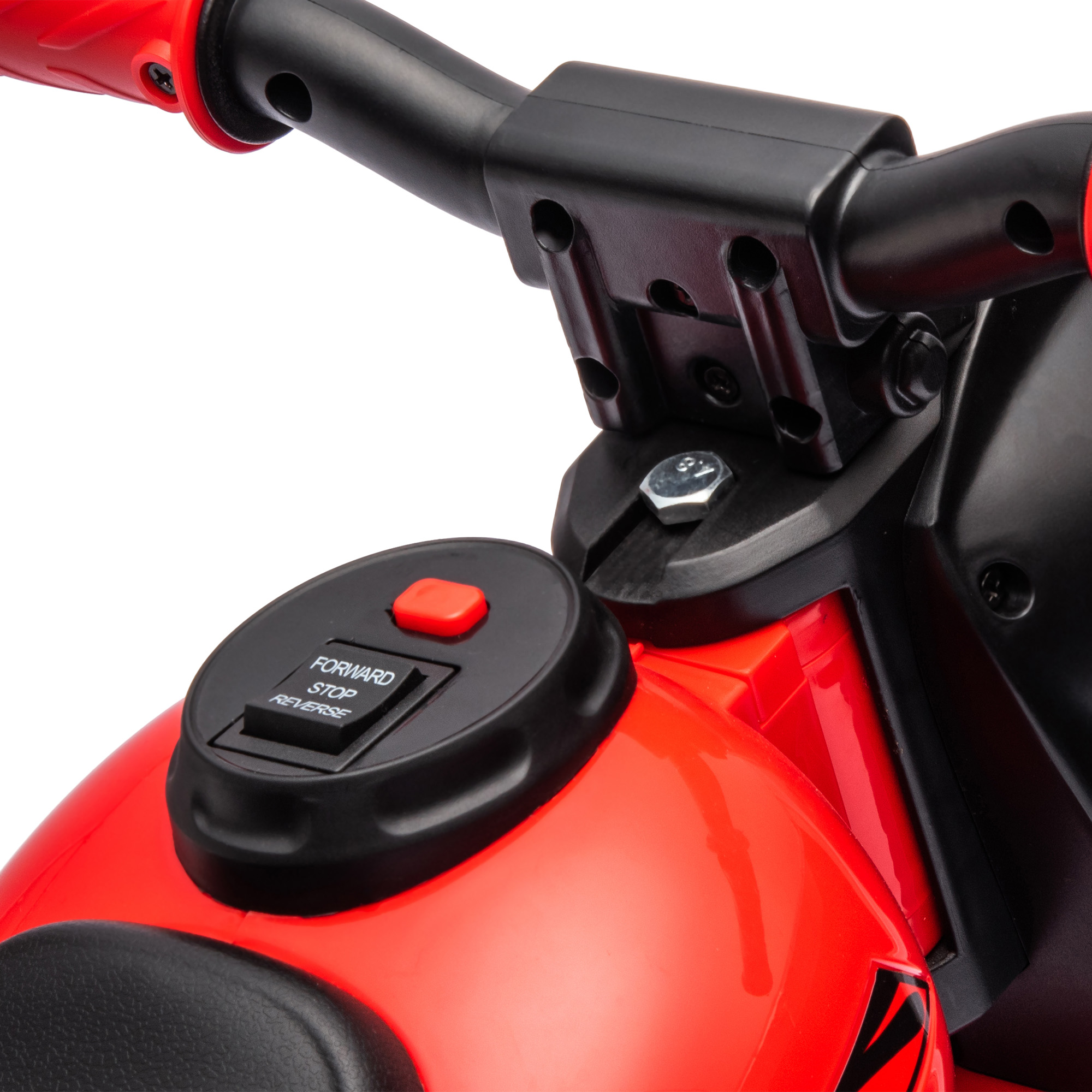 Elektro Kindermotorrad, 6V Kindermotorrad mit Musik, Blasen 2,5-3 km/h, für 2-5 Jahre Kinder