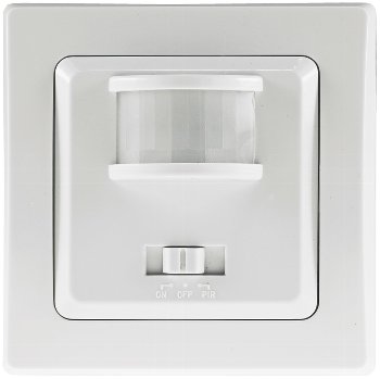 DELPHI Bewegungsmelder 160°, weiß, LED geeignet,  250V~, Unterputz, 2-Draht