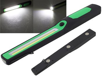 LED Arbeitsleuchte "CAL-COB 300", 3W, 300Lumen, Haken, Magnetfuß LED Arbeitsleuchte "CAL-COB 300", 3W, 300Lumen, Haken, Magnetfuß