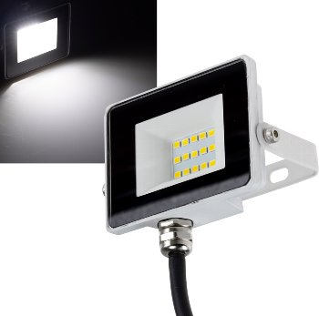 LED-Fluter "CTF-SLW 10", IP65, 10W, 864lm, 4000K neutralweiß LED-Fluter "CTF-SLW 10", IP65, 10W, 864lm, 4000K neutralweiß