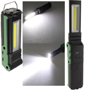 LED Akku-Arbeitsleuchte "FlapLED 500", LiIon Akku, Magnethalter, 5W, 400lm,IP44 LED Akku-Arbeitsleuchte "FlapLED 500", LiIon Akku, Magnethalter, 5W, 400lm,IP44
