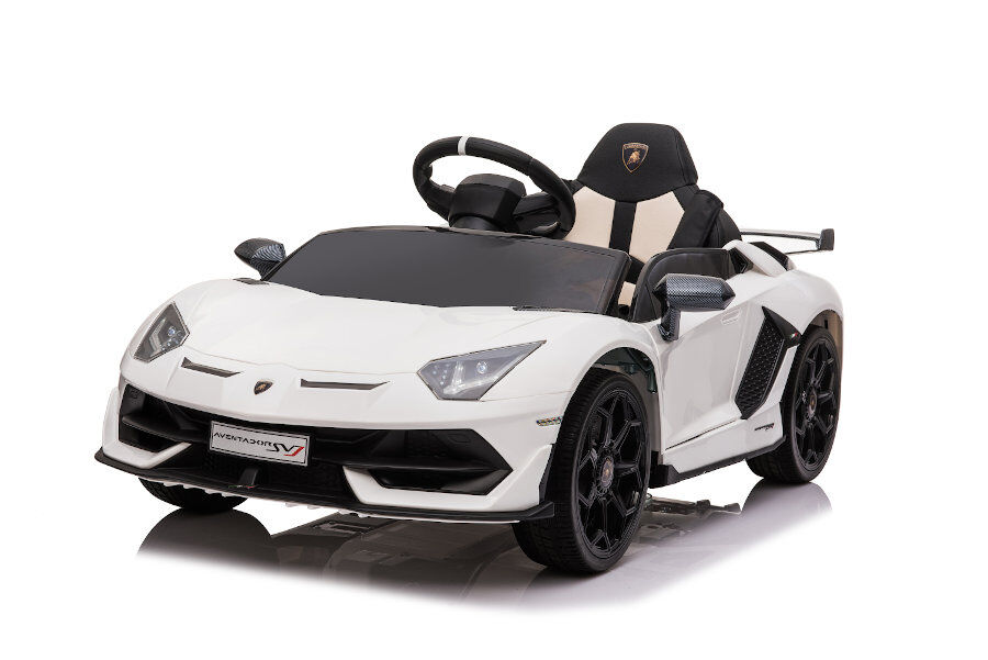 Kinderfahrzeug Lamborghini Aventador SVJ - weiß Kinderfahrzeug Lamborghini Aventador SVJ - weiß