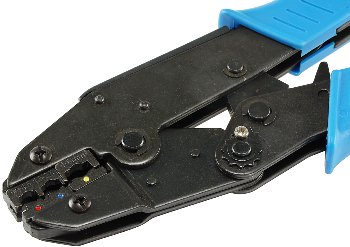Crimpzange für isolierte Kabelschuhe, von 0,5-6mm²