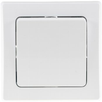 DELPHI Wechsel-Schalter, UP, weiß, 250V~/ 10A, inkl. Rahmen, Steckanschluss