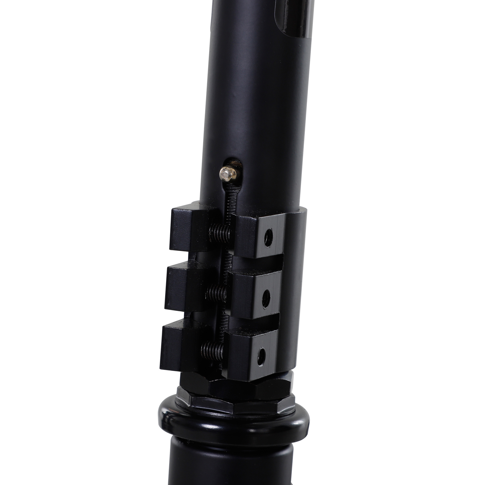 Pro Stunt Scooter für Kinder & Erwachsene, Freestyle Tretroller, 100mm Kunstleder-Räder, Aluminium Schwarz, für Tricks