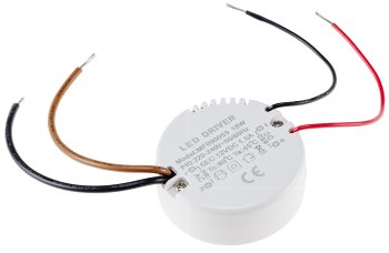 LED-Trafo "CT-18E", 0,5-18W, rund, Ein 220-240V, Aus 12V= Konstantspannung LED-Trafo "CT-18E", 0,5-18W, rund, Ein 220-240V, Aus 12V= Konstantspannung