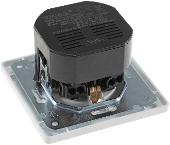 MILOS Schutzkontakt-Steckdose, matt weiß, 230V~/ 16A, Unterputz, USB-C / PD