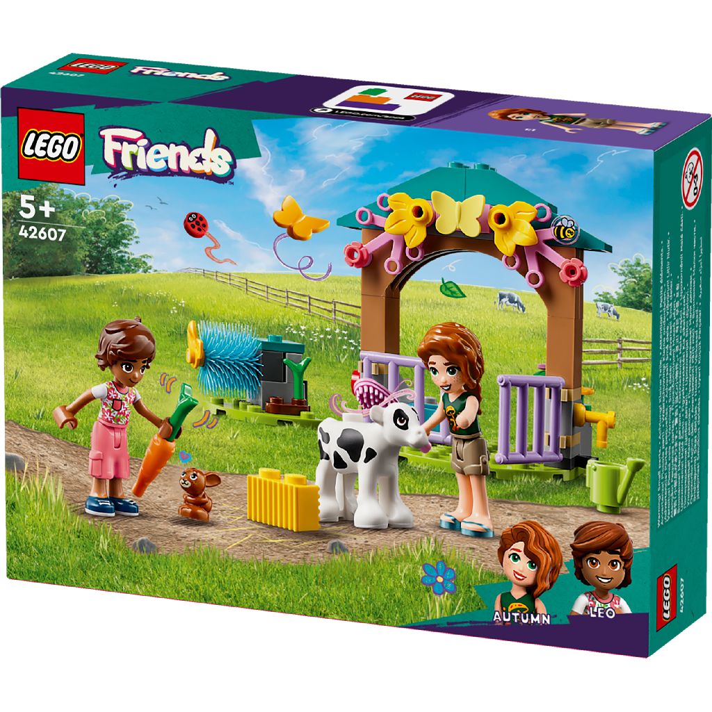LEGO® 42607 - Friends Autums Kälbchenstall (79 Teile)