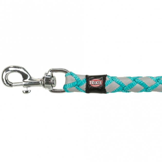Trixie Cavo Reflect Leine - 1 m - Schwarz / S-M