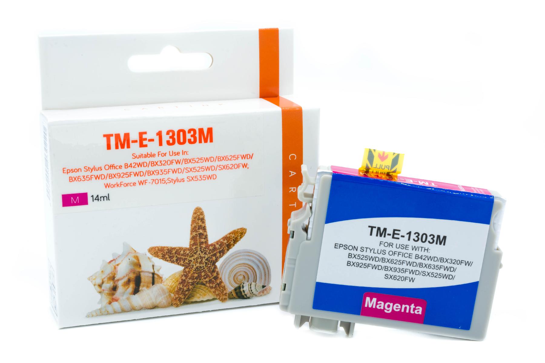 T1303 alternativ Seestern Tinte Magenta / C13T13034010 / 14ml T1303 alternativ Seestern Tinte Magenta / C13T13034010 / 14ml