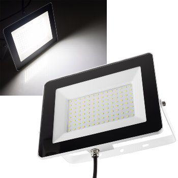 LED-Fluter "CTF-SLW 98", IP65, 100W, 7670lm, 4000K neutralweiß LED-Fluter "CTF-SLW 99", IP65, 200W, 16726lm, 4000K neutralweiß
