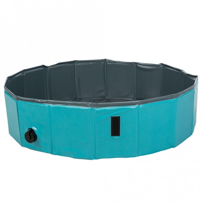 Trixie Hundepool - petrol/grau - ø 120 × 30 cm Trixie Hundepool - petrol/grau - ø 80 × 20 cm