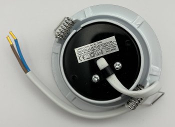 LED-Einbauleuchte "Flat-26" neutralweiß, 80x26mm, 3W, 390lm, weißes Gehäuse