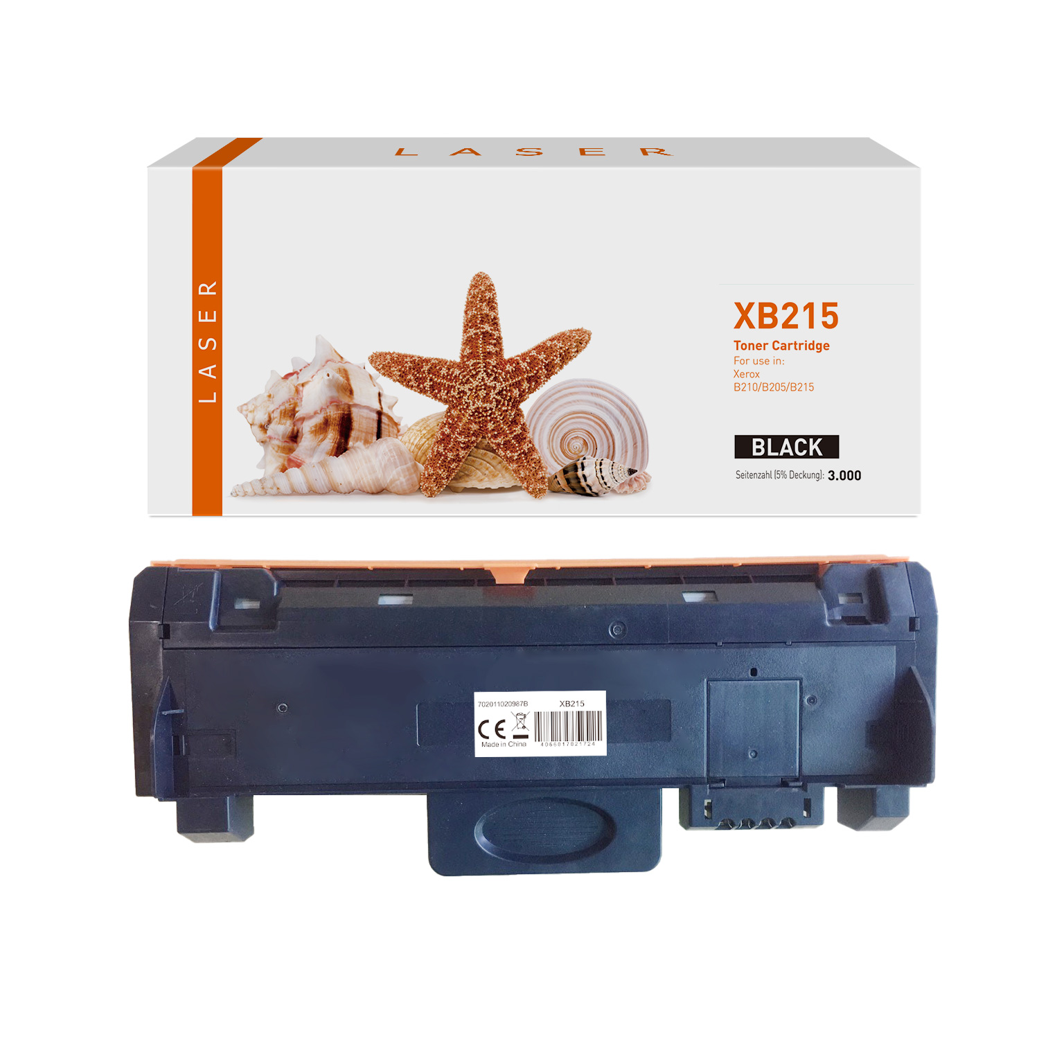 XB215 alternativ Toner schwarz für Xerox / 106R04347 / 3.000 Seiten