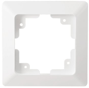 MILOS 1-fach Rahmen, Matt Weiß