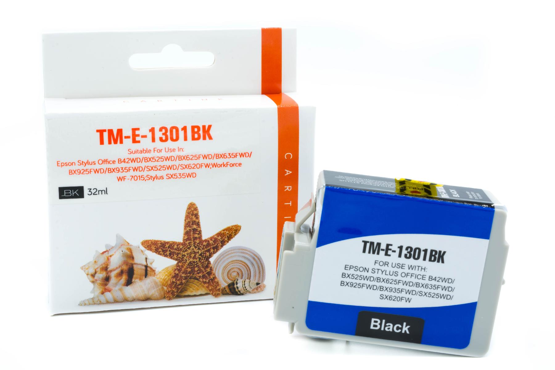T1301 alternativ Seestern Tinte schwarz / C13T13014010 / 32ml T1301 alternativ Seestern Tinte schwarz / C13T13014010 / 32ml
