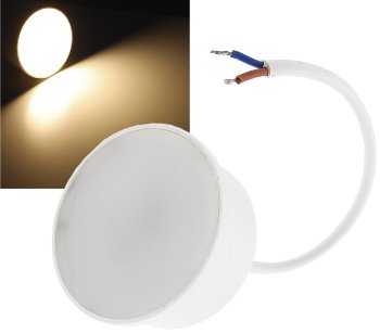 LED-Modul "Piatto W5" warmweiß, 120°, 2900K, 230V, 5W, 390lm, 50x24mm LED-Modul "Piatto W7" warmweiß, 120°, 2900K, 230V, 7W, 540lm, 50x24mm