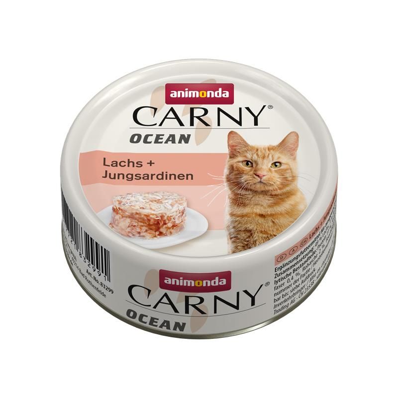 Animonda Carny Ocean Lachs & Jungsardinen 80g