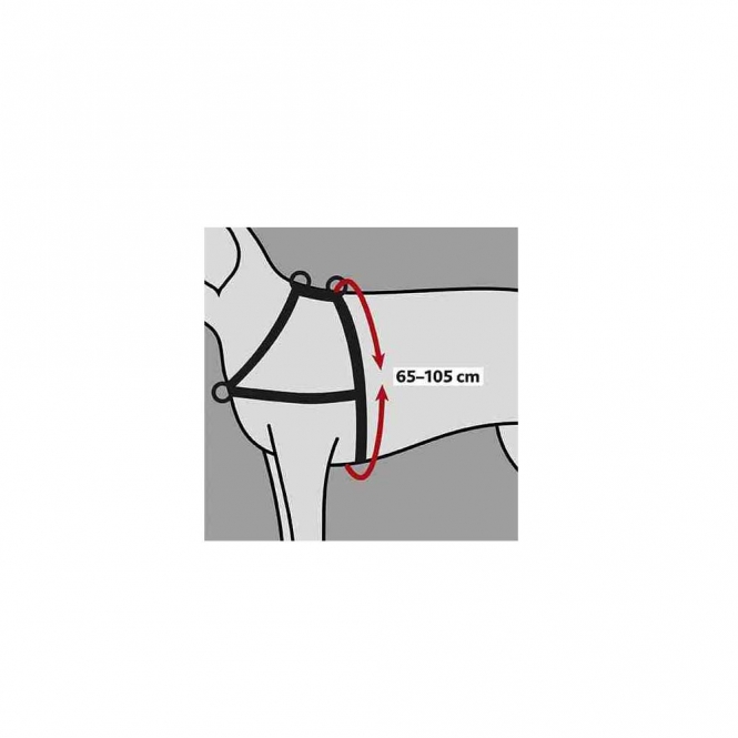 Trixie Trainingsgeschirr Lead'n'Walk Soft - L-XL