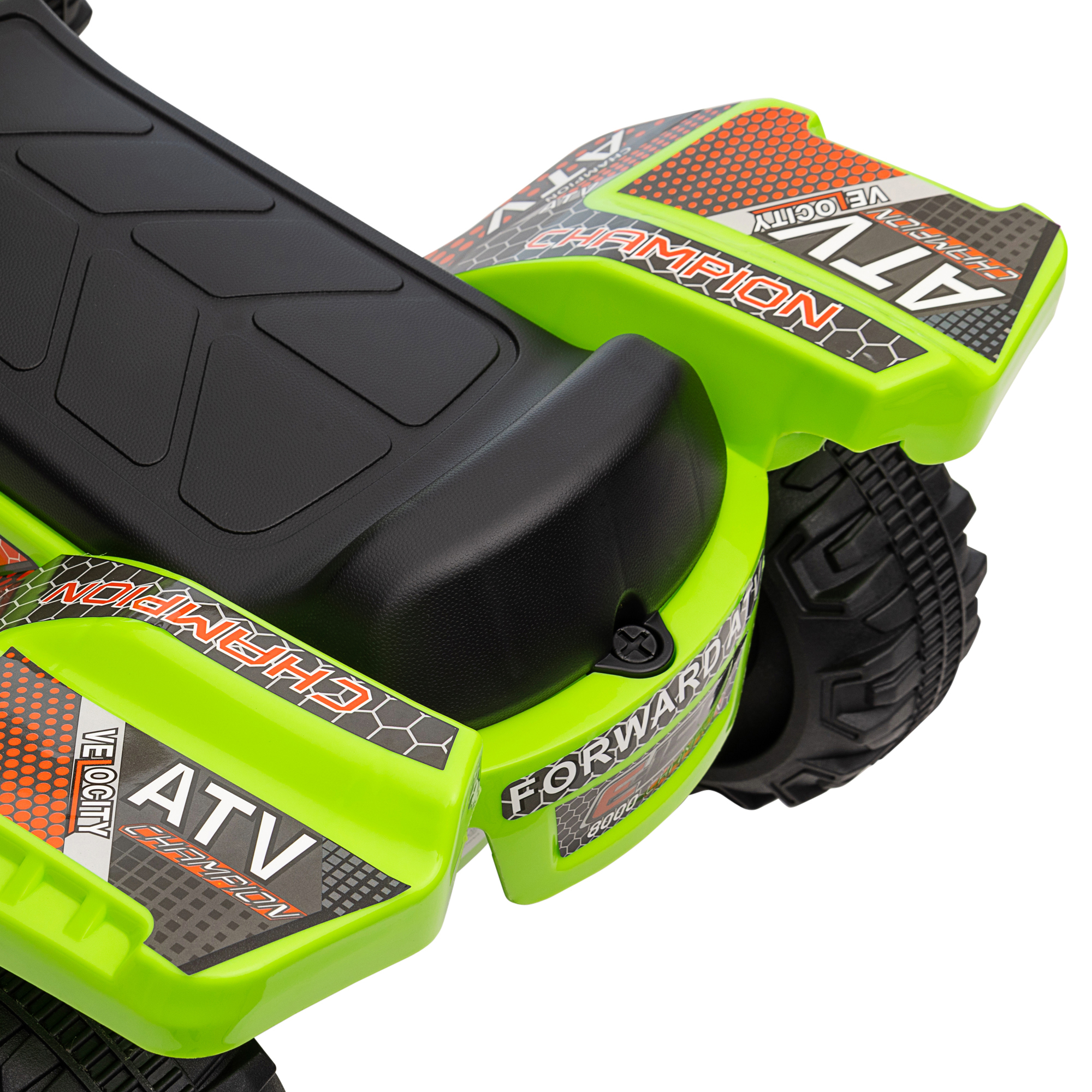 Kinderquad 6V Kinderquad mit Vorwärtsfunktion, Musik, Elektro-Quad für Kinder 1,5-3 Jahre Grün