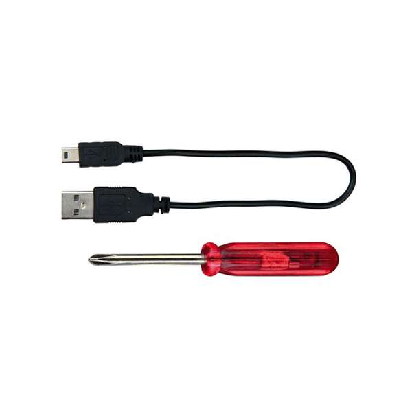 Trixie Flash Leuchtring USB Grün - XS-S