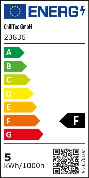 LED Tropfenlampe E27  "promo" warmweiß, 120°, 230V, 5W, 495lm, 3000k