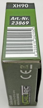 LED Leuchtmittel GX53 "XH 90" warmweiß, 9W, 805lm, Ø75x25mm, 120°, 3000k