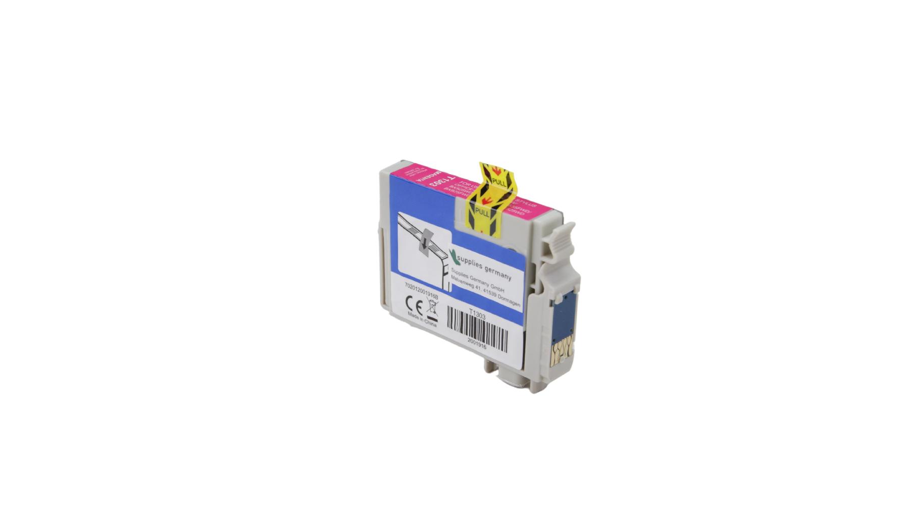 T1303 alternativ Tinte Magenta für Epson / C13T13034020 / 14ml T1303 alternativ Tinte Magenta für Epson / C13T13034020 / 14ml
