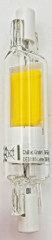 LED Strahler R7s "Glas RS78", 360°, 480lm, 78mm, 2900k / warmweiß