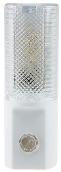LED Nachtlicht mit Tag/Nacht-Sensor, 230V, warmweiße LEDs, nur 1W