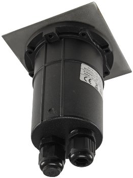 Bodenleuchte "BEL Uni Q", 10x10x14cm, IP65, GU10 Fassung, 4eckig