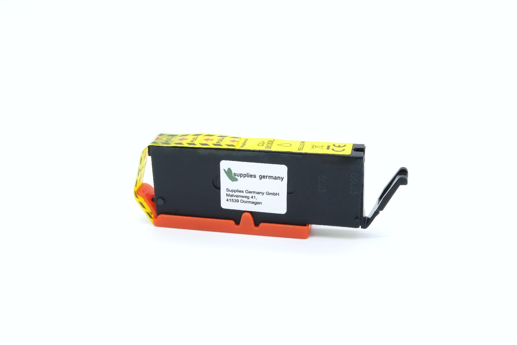 CLI581XXLY alternativ Tinte gelb für Canon / 1997C001 / 12,2ml