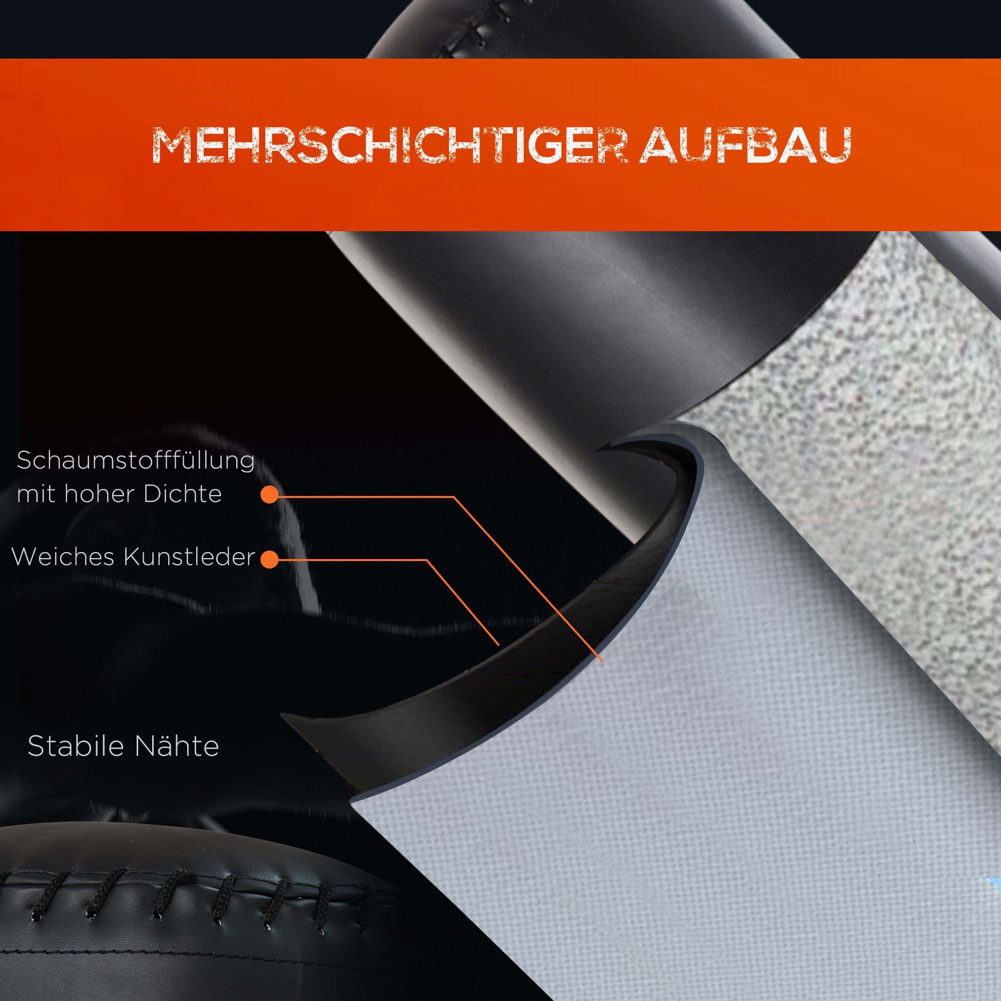 Boxsack freistehend 170cm Standboxsack mit Saugnapf-Basis Kickboxsack schwerer Boxing Trainer für Erwachsene Jugendliche Fitness Boxsack für Krafttraining Boxtraining MMA-Training