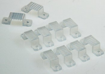 Befestigungsclip für 230V LED Stripes, 10er Beutel