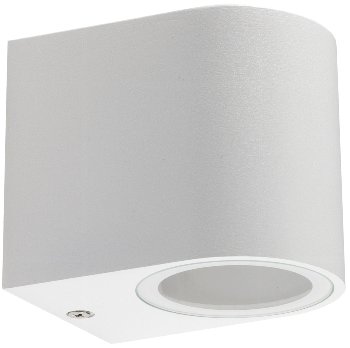 Außen-Wandleuchte "CTW-1", für 1x GU10, IP44, Gehäuse weiß Außen-Wandleuchte "CTW-1", für 1x GU10, IP44, Gehäuse weiß