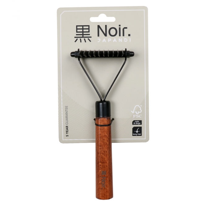 EBI Noir Japandi Entfilzungsharke - 20 x 8 x 6cm EBI Noir Japandi Entfilzungsharke - 20 x 8 x 6cm