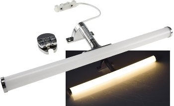 LED Spiegelleuchte "Banheiro 6A", 230V, 6W, 780lm, 40cm, 2900K warmweiß LED Spiegelleuchte "Banheiro 6A", 230V, 6W, 780lm, 40cm, 2900K warmweiß