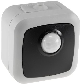 Feuchtraum PIR Bewegungsmelder, IP54, 250V~, 2-500W, inkl. AP-Rahmen, grau