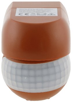 Aufputz Bewegungsmelder "CBM-Slim" 180°, LED geeignet, IP44, 1-800W, ziegelrot