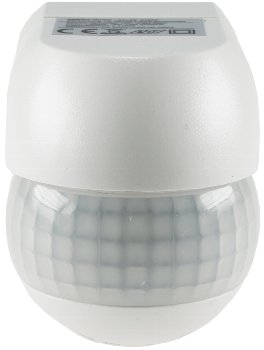 Aufputz Bewegungsmelder "CBM-Slim" 180°, LED geeignet, IP44, 1-800W, weiß